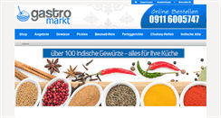 Desktop Screenshot of gastromarkt-nbg.de
